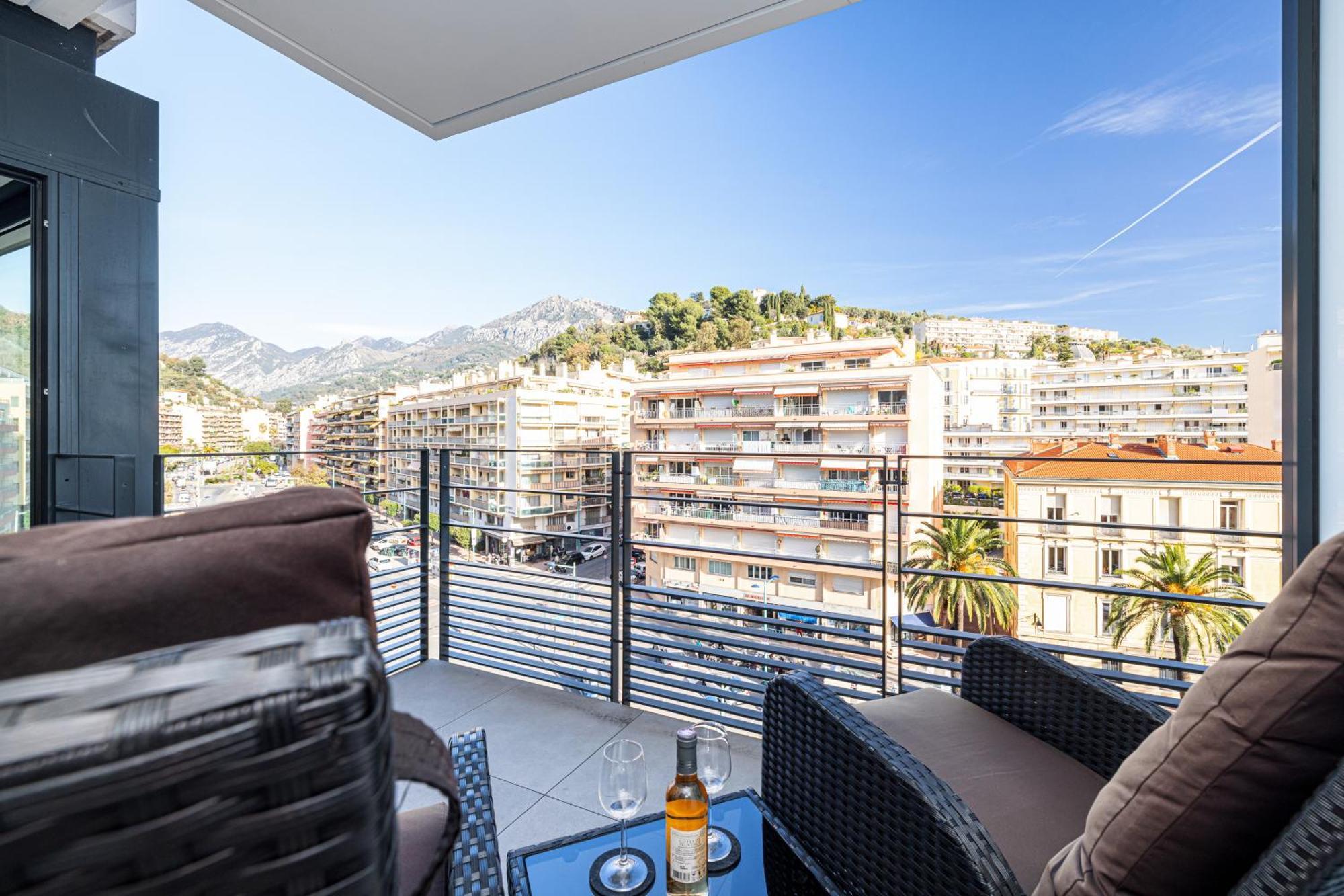 Le Cap Riviera Apartment Menton Exterior photo